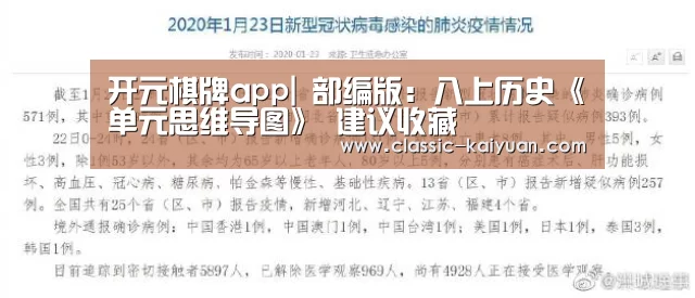 开元棋牌app|
部编版:八上历史《单元思维导图》 建议收藏(图9) 开元棋牌官方下载